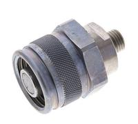 Enchufe hidráulico de acero 8 mm L Anillo de corte ISO 14540/8434-1 D M32 x 3