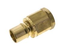 Enchufe hidráulico de latón DN 40 1 1/2 pulgadas rosca hembra NPT ISO 7241-1 B D 44,5mm