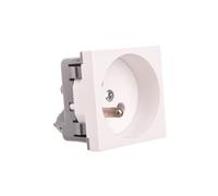 Enchufe individual 16A 2P+Z blanco QP 45X45 HB QUADRO QP 45X45_HB