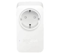 Enchufe inteligente Amazon Basics, compatible con Amazon Alexa, Google Home y Apple HomeKit. Requiere un hub Matter. Wi-Fi de 2,4 GHz. Color: blanco. Pack de 4 unidades