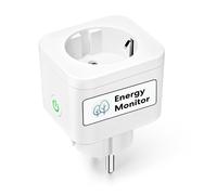 Enchufe inteligente Meross con control de consumo, enchufe WiFi Bluetooth, 16A, enchufe inteligente Schuko compatible con Alexa, Google Home y SmartThings.