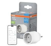 Osram Enchufe inteligente Smart+ WiFi – UE, 2300 W/10 A, IP20, Alexa/Google Home/HomeKit, blanco