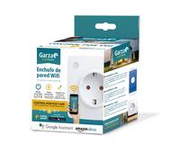 Enchufe Inteligente Wifi Empotrable Garza - Control Remoto y Ahorro de Energía