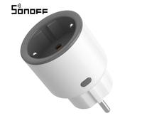 SONOFF S60ZBTPF Enchufe Inteligente Zigbee - Control Remoto, Monitor. Energía, Timer, Protec. Sobrecarga, Repetidor Zigbee, eWeLink 2Pack