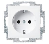 Enchufe LED BJ SCHUKO, 20 EUCBLI-914, luz indirecta, color blanco alpino, Busch-balance SI
