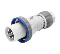 Enchufe Móvil Recto HP IP69 2P+T 63A 200-250V Azul 6H Cableado A Capucha