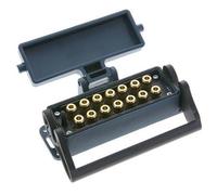 Enchufe múltiple de latón 14x6 mm Conexiones a presión Protección de desbloqueo