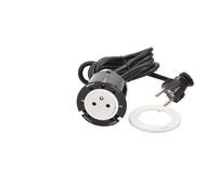 Enchufe para muebles INCARA DISQ 60 2p+z 2,0 m blanco 654720
