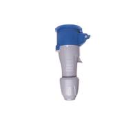Enchufe portátil 3P 16A 230V azul IP44 TEMPRA P17 555104