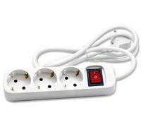 Enchufe protector cegasa 3 salidas (regleta) cable 1,4 metros
