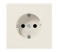 Enchufe Schuko PROT. CONTACTO. LS990 BLANCO
