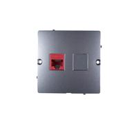 Enchufe único para ordenador RJ45 Simon Basic BMF51.02/21