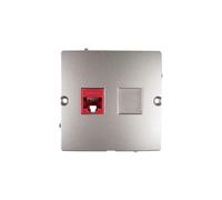 Enchufe único para ordenador RJ45 Simon Basic BMF51.02/29