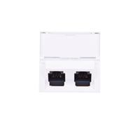 Enchufes dobles para ordenador MOSAIC RJ45 LCS RJ 076504