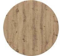 Encimera Ø 80 x 1,5 cm Redondo Madera de ingeniería