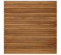 vidaXL Encimera 90 x 90 x 3,5 cm Cuadrado Madera de teca maciza