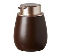 Encimera Espuma de cerámica la Mano del dispensador 400ml jabón Que Hace Espuma con Bomba for Barthroom Decoración Vintage para el baño(H)