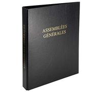 Encuadernación registro ECONOMIQUE 32 x 26 cm 4 anillos - assemblees générales
