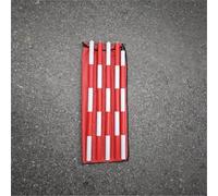 Encuesta de aluminio resistente poste for la nivelación de inspección de estación total(23ft/7m)