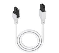 enecess Cable de extensión CT compatible con Shelly CT, 50cm | Apantallado, conexión rápida y conexión en cascada, compatible con muchos sensores CT con el mismo conector