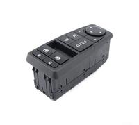 Energía eléctrica | para botón de interruptor de control de ventana | para MAN TGL TGM TGS TGX Truck | OE 81258067092 81258067107 | Pieza de repuesto interior negra ABS
