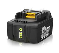 ENERGUP 18V 5,5Ah Batería para Makita Batería 18V BL1850B BL1860 BL1850 BL1840 BL1830 BL1820 BL1020B BL1815 LXT400 197280-8 con indicador LED
