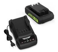 Energup 24V 3500mAh Batería de Repuesto para Greenworks 24V Batería G24B2 G24B4 29842 29852 con Cargador G24C