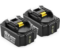 Energup 2Pcs 18V 5.0Ah Batería de Repuesto para Makita 18V Batería BL1840 BL1860 BL1850 BL1830 BL1820 BL1815 BL1820B BL1815B LXT400 con indicador LED