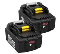 Energup 2X 18V 5500Ah Batería de Repuesto para Makita Batería 18V BL1850B BL1850 BL1840B BL1840 BL1830B BL1820 BL1815 con Indicador LED