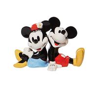 Enesco 6008685 Disney Ceramics Mickey y Minnie Mouse - Juego de salero y pimentero, diseño de Mickey y Minnie Mouse
