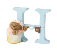 Enesco Border Fine Arts Beatrix Potter - Figura Decorativa de la Letra H, diseño de pequeño Animal
