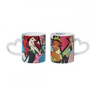 Enesco disney britto ariel tiana aurora y cenicienta princesas - taza