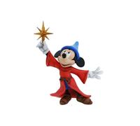 Enesco Disney Showcase Fantasia Sorcerer Mickey Holding Star 85th Anniversary Figurine, 10 Pulgadas, Multicolor