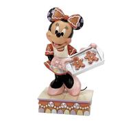 Enesco Disney Traditions por Jim Shore Minnie Mouse para Hornear Galletas de Pan de Jengibre figurilla, 13,5 cm, Multicolor
