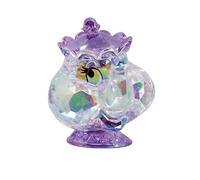 Enesco FACETS Disney La Bella y la Bestia Figura de la Sra. Potts, 2.84 Pulgadas, Morado