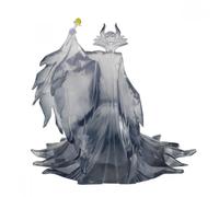 Enesco - Figura acrílica decorativa de Maléfica Disney 100, colección oficial de personajes fantásticos para coleccionistas y fans, diseño detallado y ergonómico ideal para decoración de interiores o
