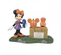 Enesco - Figura coleccionable Disney Minnie Mouse 'Escoge Ganador' MGS0000016991 en resina tallada y pintada a mano, ideal para coleccionistas y decoración mágica de estanterías y espacios especiales,