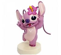 Enesco - Figura coleccionable Lilo y Stitch Angel con Flor 6010349 para interiores, ideal para decoración de hogar y regalos especiales, colección Disney oficial