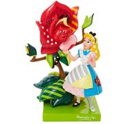 Enesco Figura de Alicia hablando con la rosa de Disney
