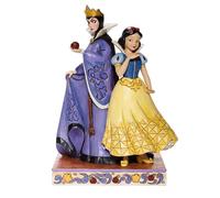 ENESCO, Figura Decorativa Blancanieves Y Reina Malvada de Disney