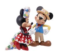 ENESCO Figura Disney Mickey y Minnie Botanica, 15 cm