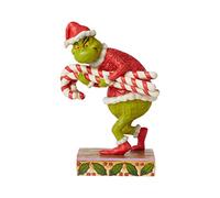 Enesco Jim Shore 6008888 - Figura de Bastones de Caramelo de Grinch