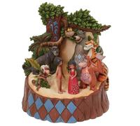 Enesco Jim Shore - Figura de Libro de la Selva Tallada por corazón, 6010085