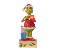 Enesco Jim Shore Grinch - Figura Decorativa con corazón
