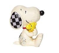 Enesco Jim Shore Peanuts Snoopy con Woodstock - Mini Figura de 6,35 cm