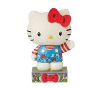 Enesco Sanrio by Jim Shore Hello Kitty - Figura clásica de Resina Pintada a Mano con diseño de Hello Kitty, Estatua de decoración del hogar, 6 Pulgadas