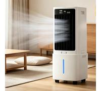Enfriador de Aire 12L 3 en 1, Climatizador Portátil con Mando a Distancia
