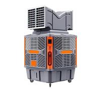 Enfriador de aire evaporativo Enfriador industrial Ventilador de aire frío comercial alto flujo