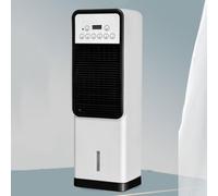 Enfriador de aire evaporativo refrigerador húmedo ventiladores de refrigeración que soplan aire frío para dormitorio Ventilador de torre de refrigeración portátil con tipo frío y cálido