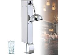 Enfriador de vidrio, enfriador de bebidas de acero inoxidable, enfría 1 taza en 6 segundos, herramienta de bar para enfriar bebidas instantáneamente, perfecto para restaurantes y cocinas domésticas